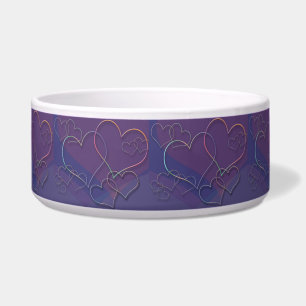 Comedero Hearts Pet Bowl