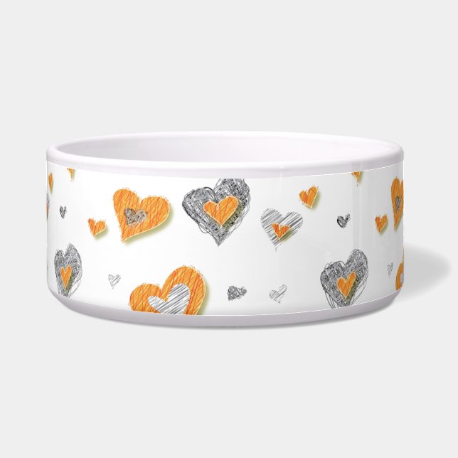 Comedero Hearts Pet Bowl (Frente)