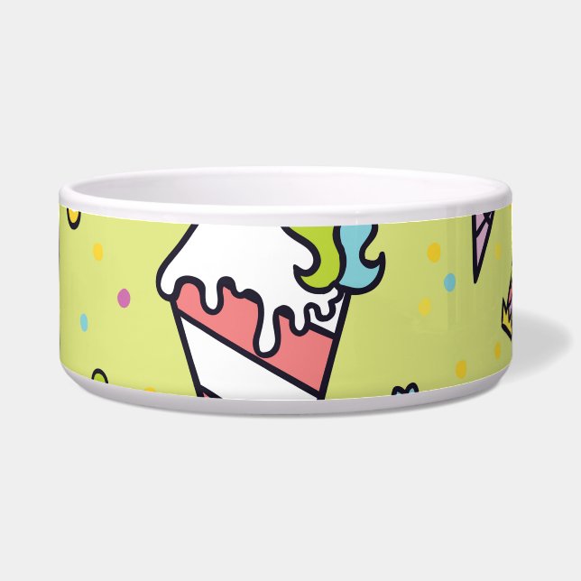 Comedero Helado Pop Cute: Diseño de Animales (Frente)