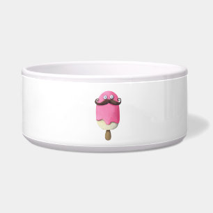 Comedero Helado rosado con los bigotes