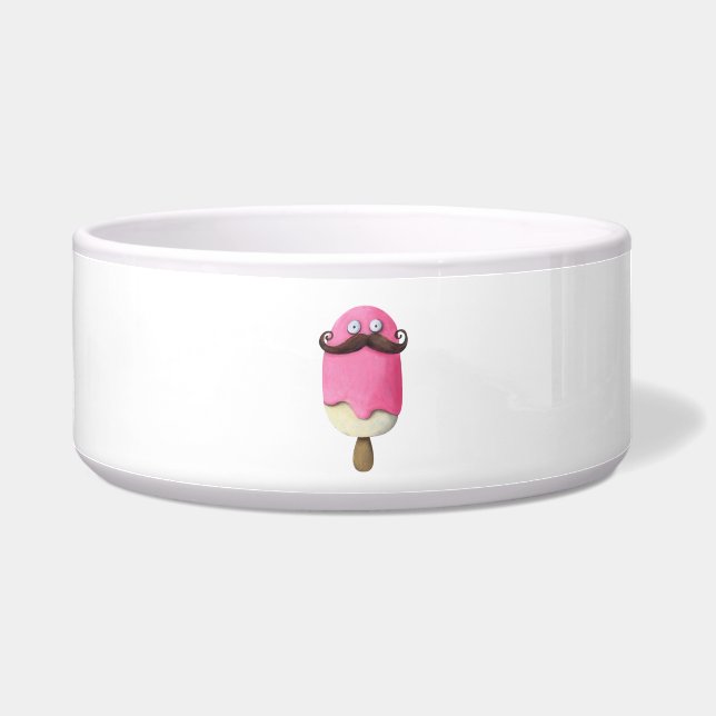 Comedero Helado rosado con los bigotes (Izquierda)