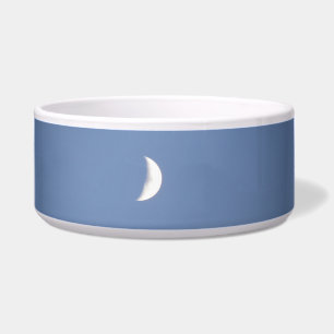 Comedero Hermosa luna de luna creciente Waxy en la luna de 