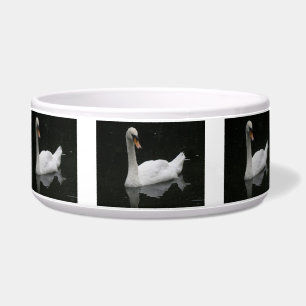 Comedero Hermoso Bowl de cisne blanco