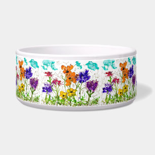 Comedero Hermoso Mascota Desh "Jardín de la Paz"