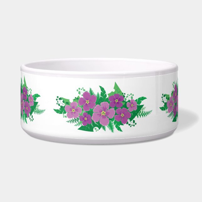 Comedero Hibiscus púrpura (Frente)