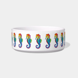 Comedero Hipoahoría marino poligonal arcoiris