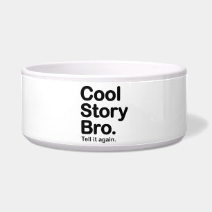 Comedero Historia fresca Bro. Dígalo otra vez