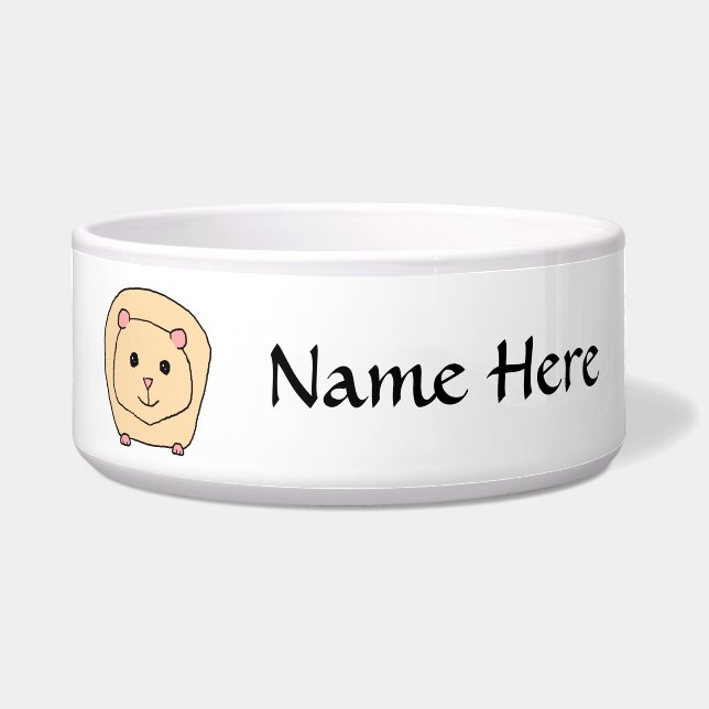 Comedero Historieta del conejillo de Indias (Frente)