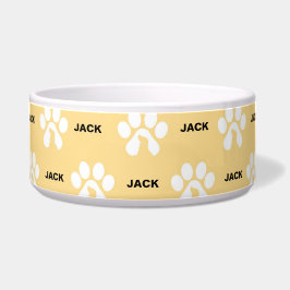 Comedero Huella de Garra Personalizada Perro