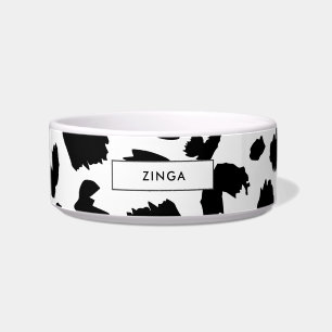 Comedero huella de leopardo de personalizable