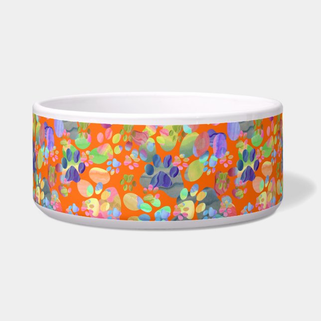 Comedero Huellas por todas partes (Frente)