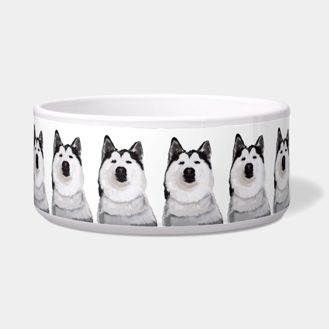 Comedero Husky Dog Pet Bowl (Frente)