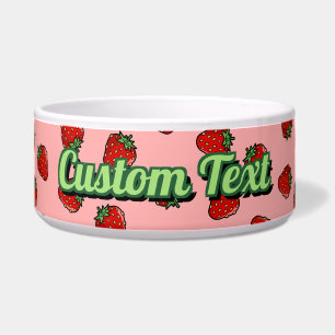 Comedero Icono de fresa Bowl