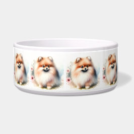 Comedero Ilustracion cutáneo de pomerania