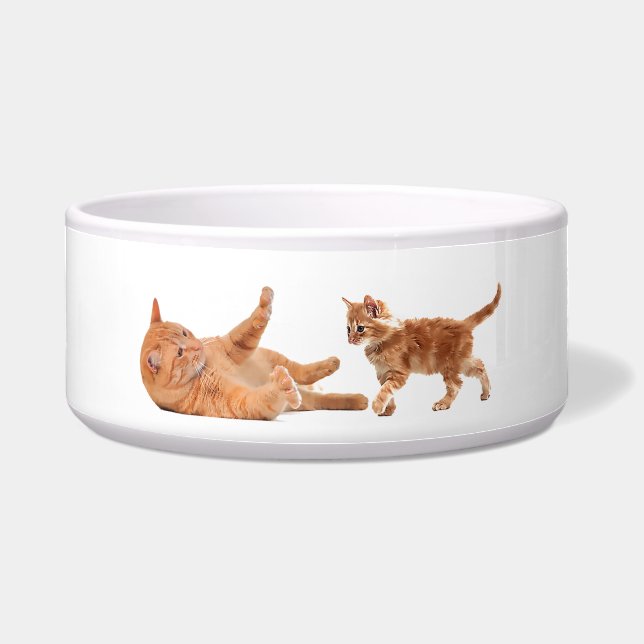 Comedero Imagen de mascota para el gran Mascota-Bowl (Frente)