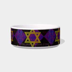 Comedero Imagen temática de Hanukkah de SlipperyJoe's amari