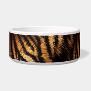 Comedero Impresión animal de tigres negros naranja