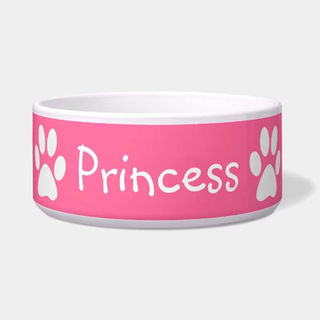 Comedero Impresión de la pata (Frente)