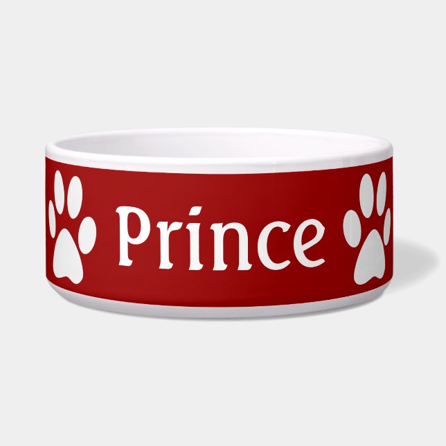 Comedero Impresión de la pata (Frente)