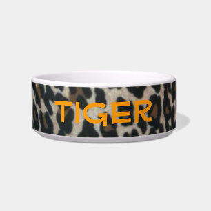 Comedero Impresión personalizada de leopardo