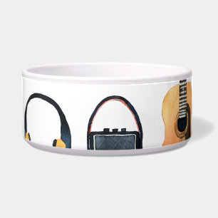 Comedero Instrumentos musicales: acuarela sin foco