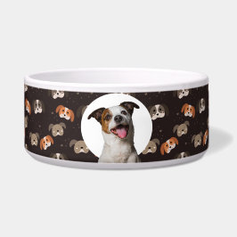 Comedero Jack Russell Terrier Personalizar foto y nombre de