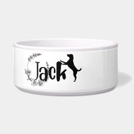 Comedero Jack - tazón de nombre de perro