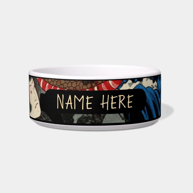 COMEDERO JAPONÉS PERSONALIZADO SAMURÁI (Frente)