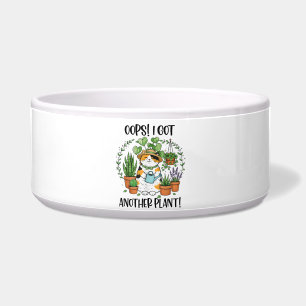 Comedero Jardinería Plantando Gato Ups Me Conseguí Otra Pla