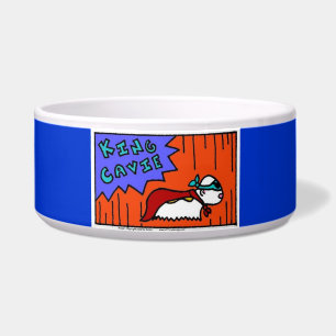 Comedero Jihn KING CAVIE Pet Bowl - Azul