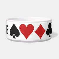 Jugador de tarjetas personalizado bolos mascotas
