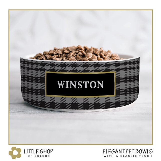 Comedero Juguete de vidrio gris negro personalizado (Subido por el creador)