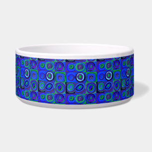 Comedero Kandinsky Farbstudie Blue Quadrate Square Circle