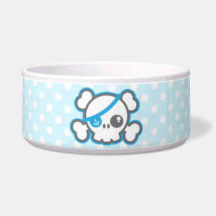 Comedero Kawaii Pirate Skull Dog Bowl