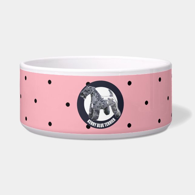 Comedero Kerry Blue Terrier (Frente)