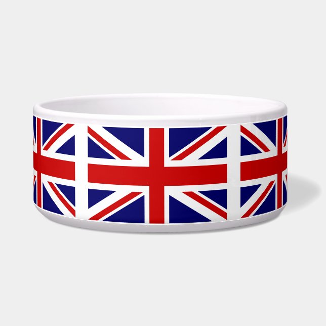 Comedero King Charles coronation Bandera británica bowl mas (Derecha)