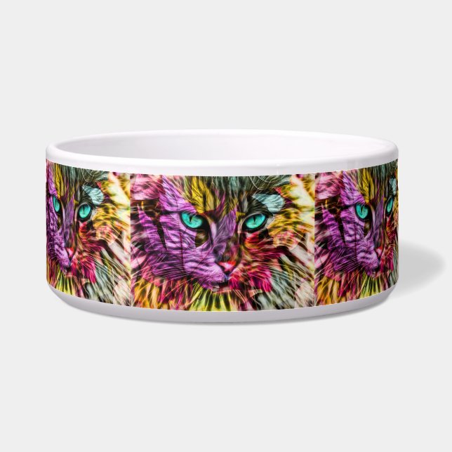 Comedero Kitty Cat Kitten Artsy Design (Frente)