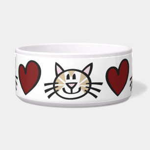 Comedero Kitty Love Mascota Feed Bowl
