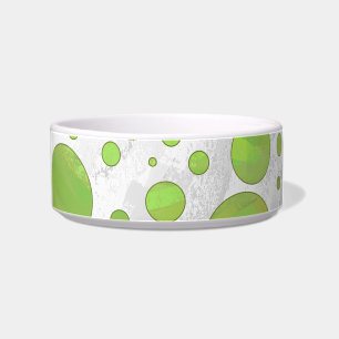 Comedero Kiwi Bash Green Polka Dot