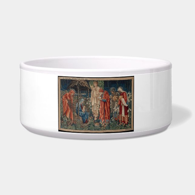 Comedero La adoración del Magi (por Edward Burne-Jones) (Frente)