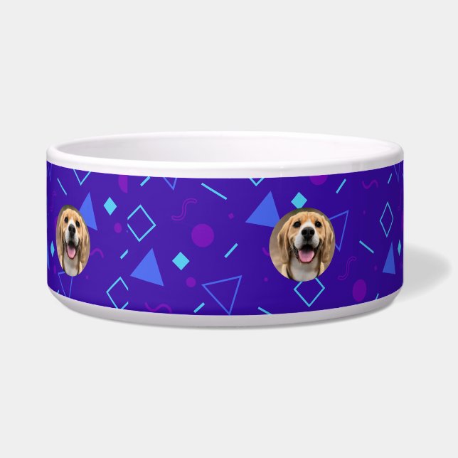 Comedero La mamá del perro moderno personaliza la comida de (Derecha)