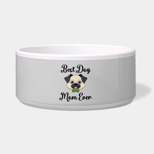 Comedero La mejor mamá del perro (Frente)