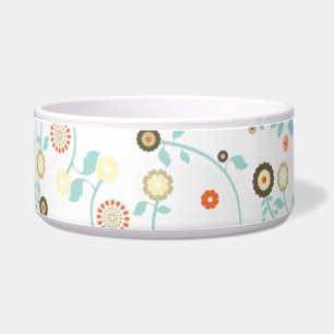 Comedero La primavera florece el estampado de flores