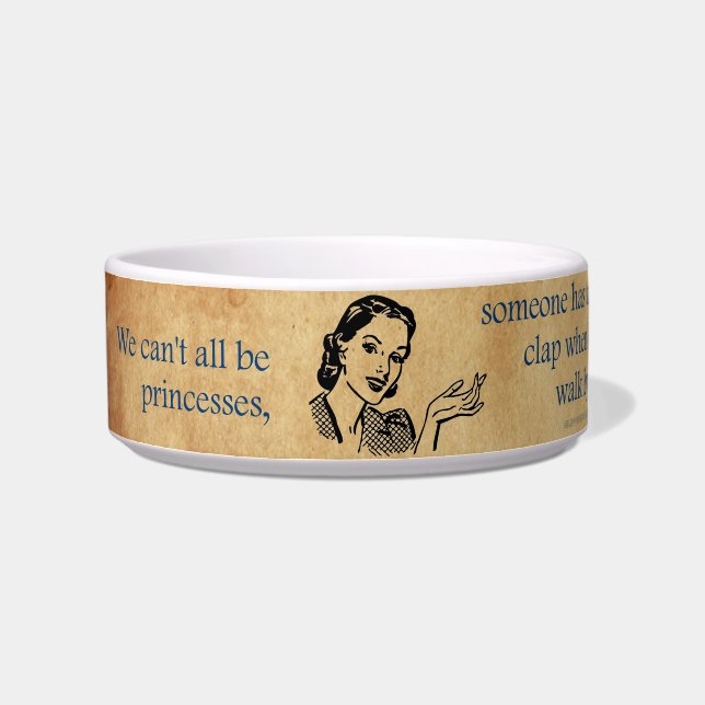 Comedero La princesa de SlipperyJoe aplaude caminar diverti (Izquierda)