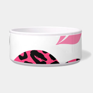 Comedero Labios brillantes: Patrón de moda Leopard
