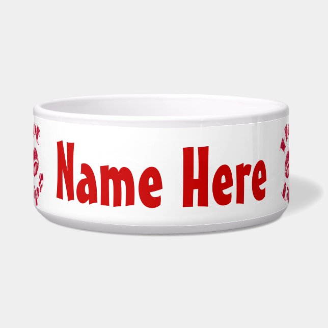 Comedero Labios calientes, labios rojos (Frente)