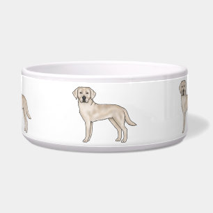 Comedero Labrador Retriever de Crema Inglés Perros de Lab C