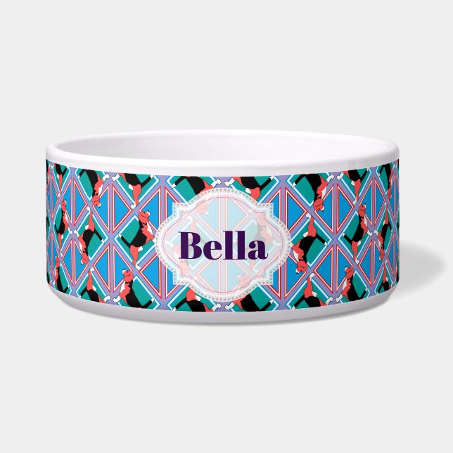 Comedero Large Custom Pet Bowl – Beagle Dog Edition (Frente)