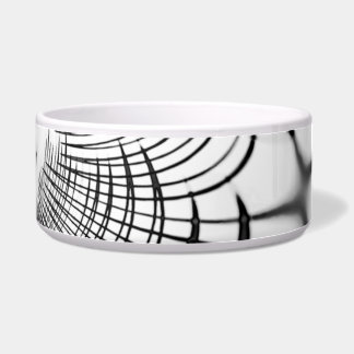 Comedero Las líneas grises cruzadas nos recuerdan los dibuj