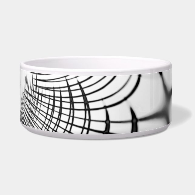 Comedero Las líneas grises cruzadas nos recuerdan los dibuj (Izquierda)